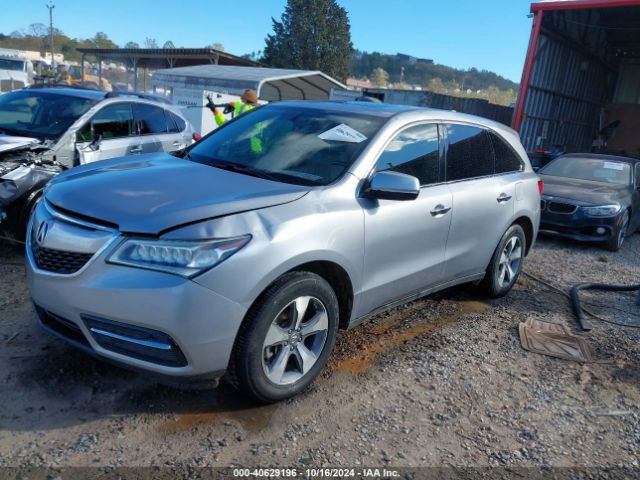 5FRYD3H27GB020836 Acura Mdx Acurawatch Plus Package