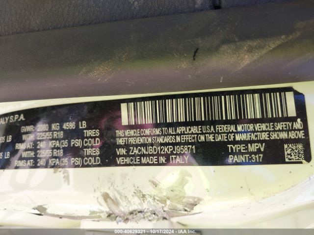 2019 JEEP RENEGADE ZACNJBD12KPJ95871 Photo 8