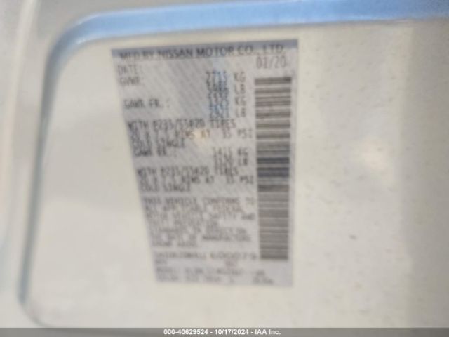 5N1DR2DM4LC600079 Nissan Pathfinder Platinum 4wd