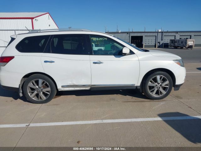 5N1AR2MM5EC682698 Nissan Pathfinder Platinum