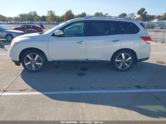 5N1AR2MM5EC682698 Nissan Pathfinder Platinum