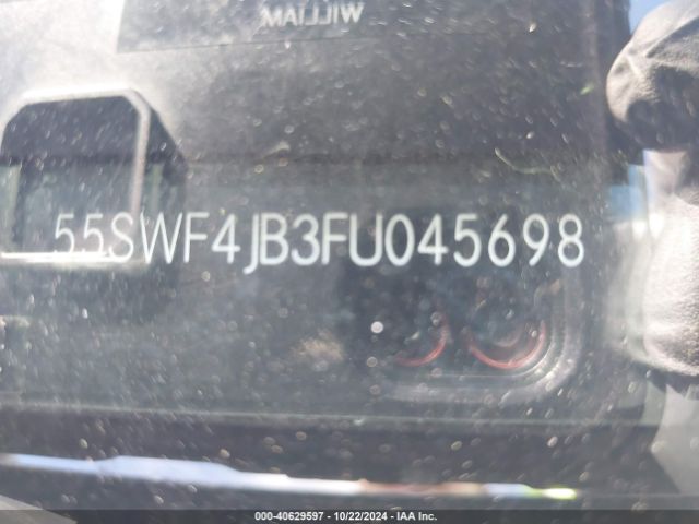 55SWF4JB3FU045698 Mercedes-Benz C 300 Luxury/sport