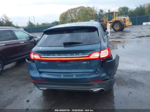 2LMTJ8KR0GBL22215 Lincoln Mkx Select