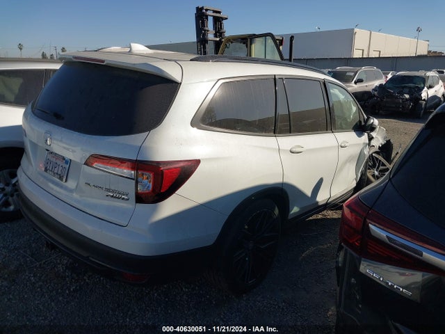 5FNYF6H77MB092320 Honda Pilot Awd Black Edition