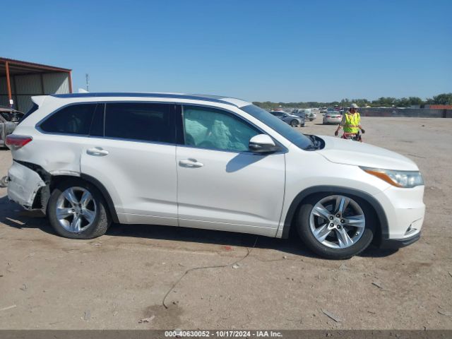 5TDYKRFH7FS108491 Toyota Highlander Limited V6