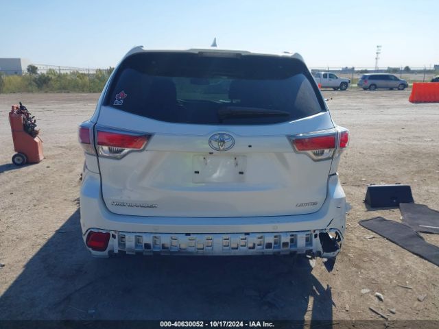 5TDYKRFH7FS108491 Toyota Highlander Limited V6