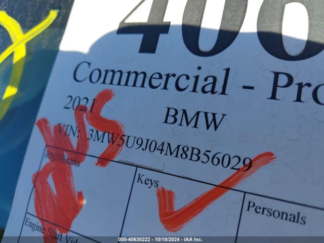 3MW5U9J04M8B56029 BMW 3 Series M340i Xdrive
