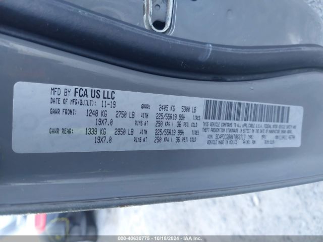 3C4PDCGB0KT868713 Dodge Journey Crossroad