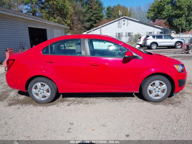 Chevrolet Sonic Ls Manual 2015 1G1JB5SH1F4217162 Image 13