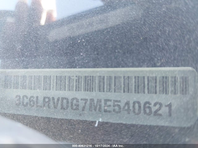 RAM Promaster 2500 High Roof 159 Wb 2021 3C6LRVDG7ME540621 Image 9