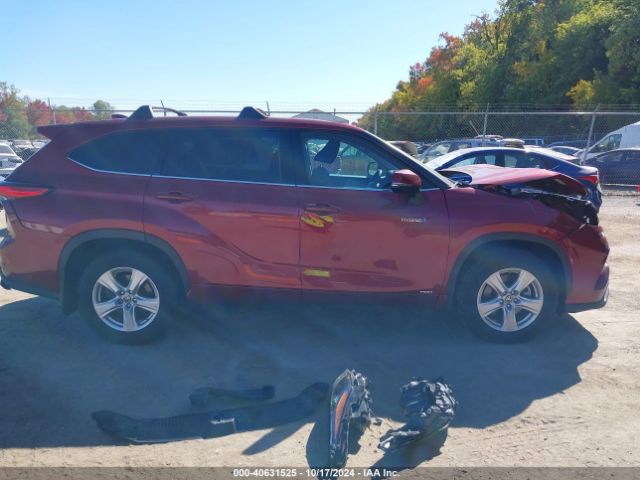 5TDBBRCH7LS513255 Toyota Highlander Hybrid Le