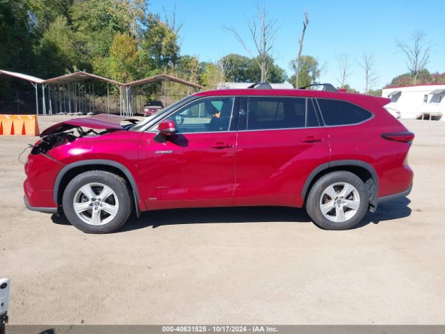 5TDBBRCH7LS513255 Toyota Highlander Hybrid Le