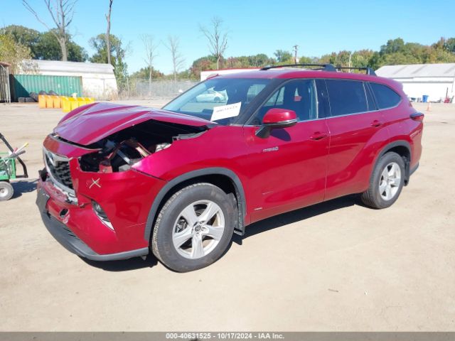 5TDBBRCH7LS513255 Toyota Highlander Hybrid Le