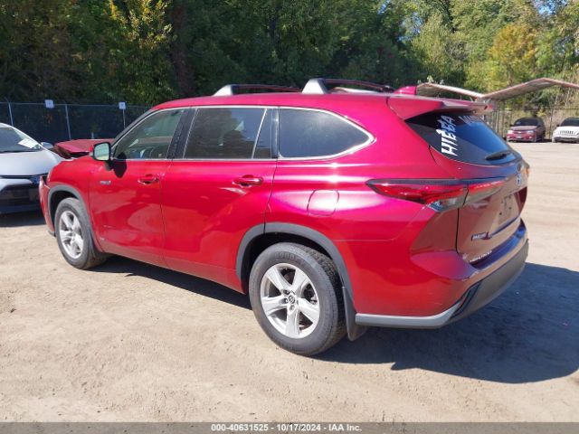 5TDBBRCH7LS513255 Toyota Highlander Hybrid Le