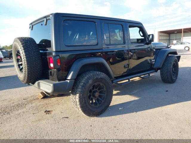 1C4HJXDN4JW232341 Jeep Wrangler Unlimited Sport S 4x4