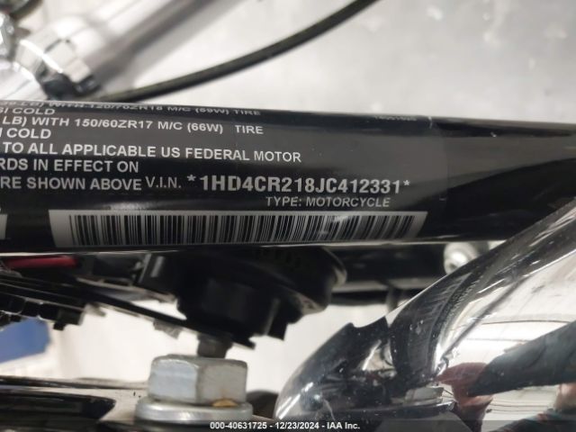 2018 HARLEY-DAVIDSON XL883 1HD4CR218JC412331 Photo 9