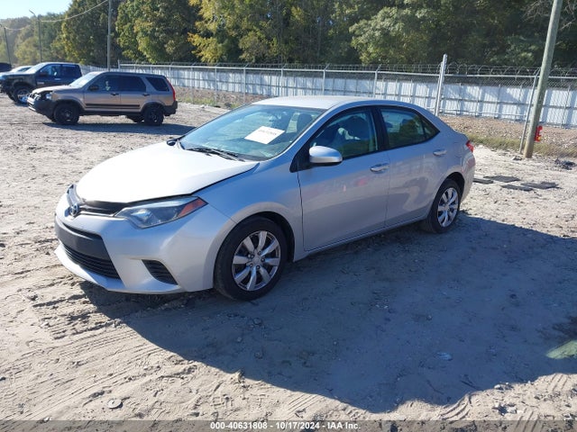 Toyota COROLLA LE 2014 2T1BURHE4EC172725 Image 2