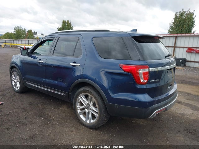 Ford Explorer Limited 2016 1FM5K7F89GGB71865 Image 3