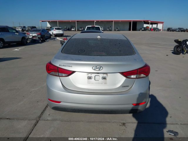 KMHDH4AE9FU359713 Hyundai Elantra Limited