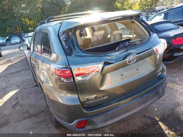 Toyota Highlander Xle V6 2016 5TDKKRFH3GS186452 Image 6