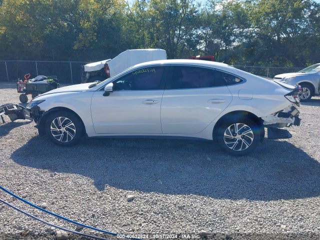 Hyundai Sonata Blue 2021 KMHL24JJ1MA027502 Image 15