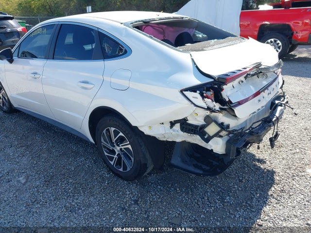 Hyundai Sonata Blue 2021 KMHL24JJ1MA027502 Image 21