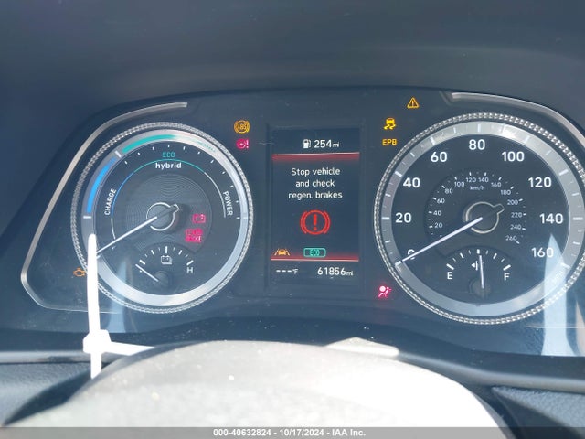 Hyundai Sonata Blue 2021 KMHL24JJ1MA027502 Image 7