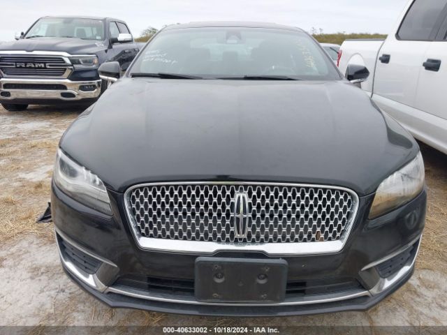 3LN6L5LU5HR637731 Lincoln Mkz Hybrid Select