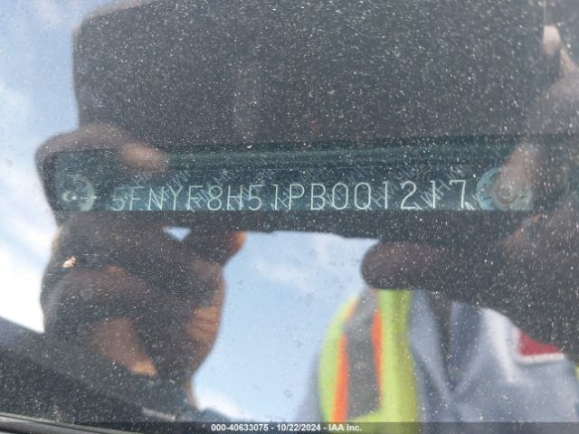 5FNYF8H51PB001217 Honda Passport Awd Ex-l