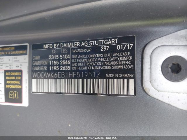 2017 MERCEDES-BENZ AMG C 43 WDDWK6EB1HF519512 Photo 8