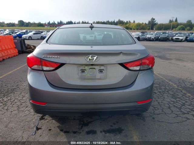 KMHDH4AE8GU583993 Hyundai Elantra Value Edition