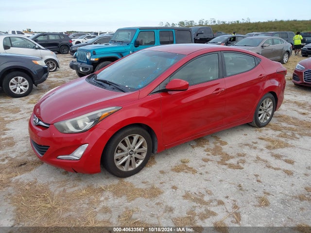 Hyundai ELANTRA SE 2014 KMHDH4AE2EU145581 Image 2