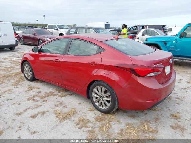 Hyundai ELANTRA SE 2014 KMHDH4AE2EU145581 Image 3