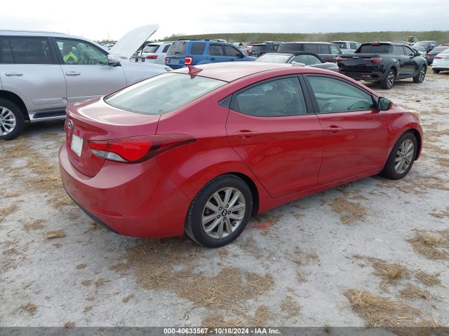 Hyundai ELANTRA SE 2014 KMHDH4AE2EU145581 Image 4
