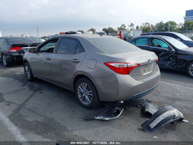 5YFBURHE9EP151062 Toyota Corolla L/le/le Pls/prm/s/s Pls