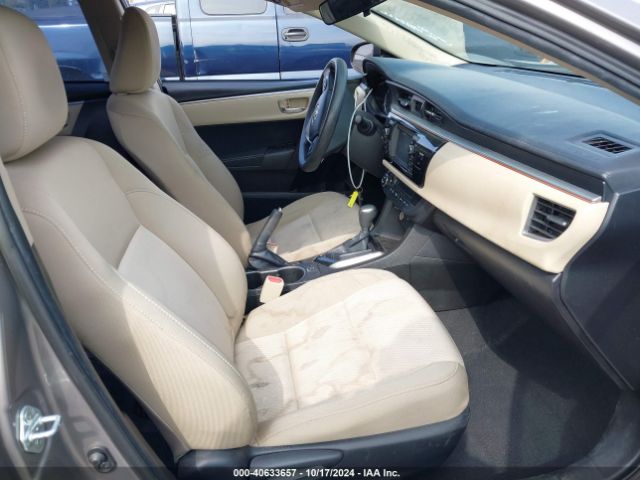 5YFBURHE9EP151062 Toyota Corolla L/le/le Pls/prm/s/s Pls