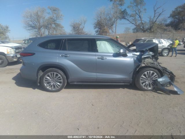 5TDEBRCH6NS089695 Toyota Highlander Hybrid Platinum