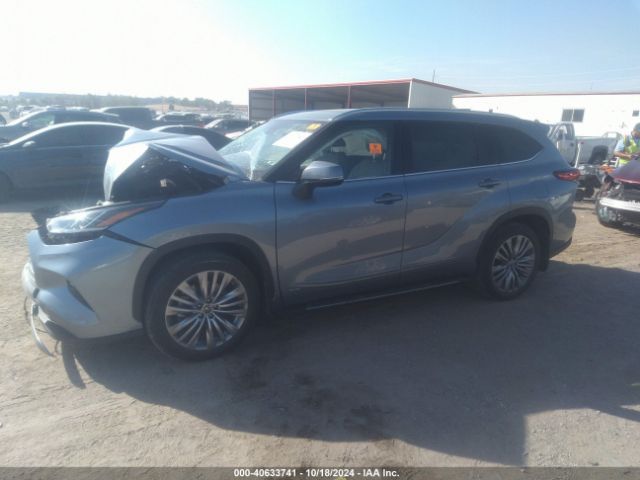 5TDEBRCH6NS089695 Toyota Highlander Hybrid Platinum