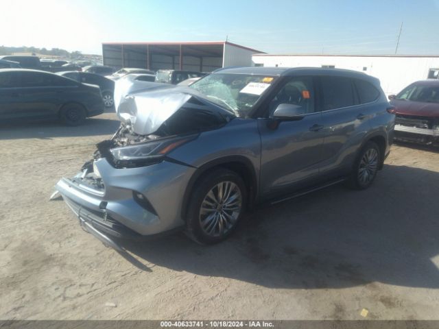 5TDEBRCH6NS089695 Toyota Highlander Hybrid Platinum
