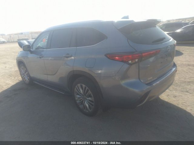 5TDEBRCH6NS089695 Toyota Highlander Hybrid Platinum