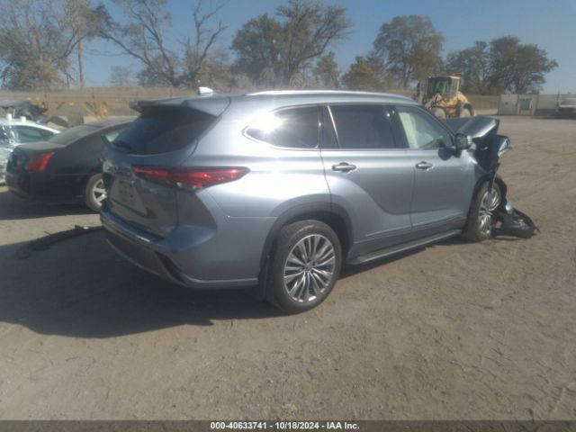 5TDEBRCH6NS089695 Toyota Highlander Hybrid Platinum