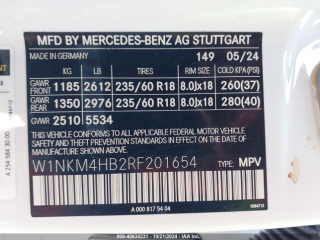 W1NKM4HB2RF201654 Mercedes-Benz Glc 300 4matic Suv