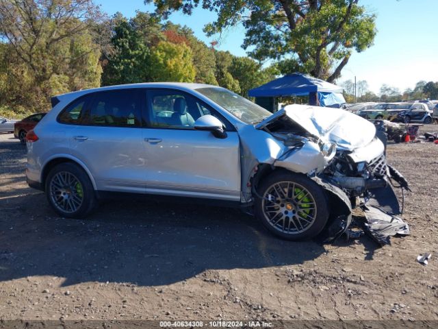 WP1AE2A27HLA69987 Porsche Cayenne E-hybrid S Platinum Edition