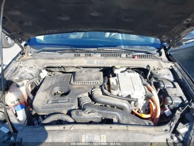 3FA6P0RU4JR210362 Ford Fusion Hybrid Titanium