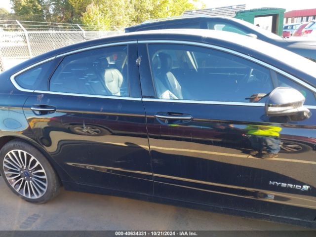 3FA6P0RU4JR210362 Ford Fusion Hybrid Titanium