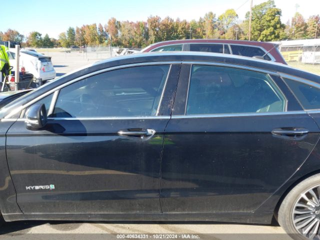 3FA6P0RU4JR210362 Ford Fusion Hybrid Titanium