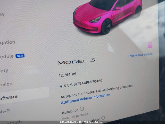 2023 TESLA MODEL 3 5YJ3E1EA4PF570469 Photo 6