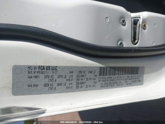 3C4NJCBB1HT624987 Jeep New Compass Latitude Fwd