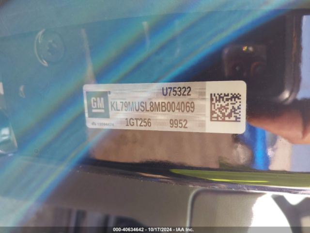 KL79MUSL8MB004069 Chevrolet Trailblazer Awd Rs
