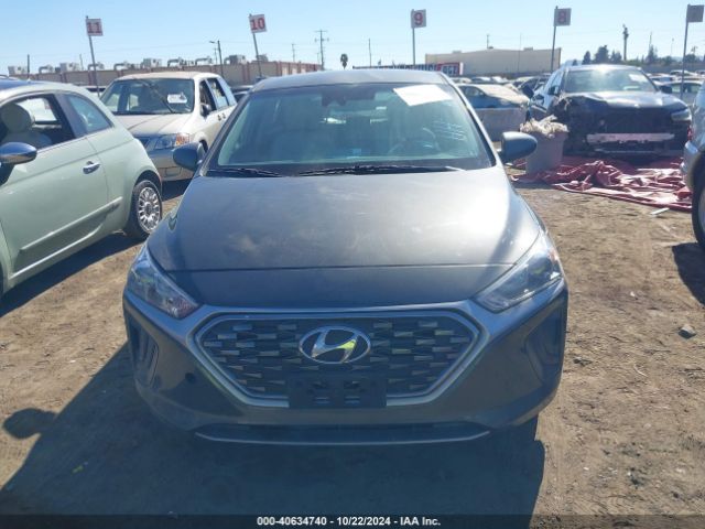 KMHC65LC0NU281310 Hyundai Ioniq Hybrid Blue